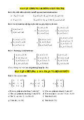 Bài tập toán cao cấp | Đại học Kinh tế Thành phố Hồ Chí Minh