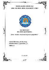 Hoạch Định Doanh Nghiệp Jollibee | Bài Thảo Luận Quản Trị Học