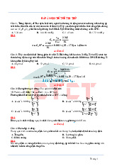 Đề cương môn hoá đại cương- Trường Đại học bách khoa - Đại học đà nẵng.
