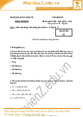 Đề giữa kỳ 2 - Môn Kinh tế vĩ mô - Đại Học Kinh Tế - Đại học Đà Nẵng