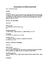 Reading Explorer 4 (2nd  Edition) Teacher’s Guide