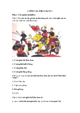 Đề thi học kỳ 2 môn Lịch sử & Địa Lý lớp 6 năm học 2024 - 2025 - Đề số 3 | Bộ sách Cánh diều