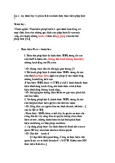 Các Hình Thức Thực Hiện Pháp Luật | Pháp Luật Đại Cương | Trường Đại học Hà Nội