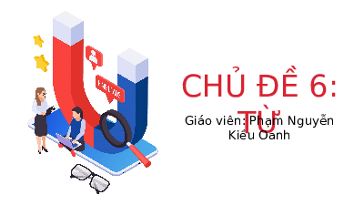 Bài giảng điện tử môn Khoa học tự nhiên 7  Vật Lí Bài 18: Nam châm | Kết nối tri thức