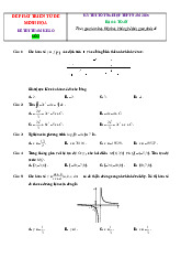 Đề ôn thi tốt nghiệp năm 2025 môn Toán bám sát đề minh họa giải chi tiết-Đề 3