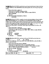 BÀI LÀM ÔN TẬP 2: NGHIỆP VỤ KẾ TOÁN TÀI CHÍNH VÀ GIAO DỊCH DOANH NGHIỆP. Môn Kế toán tổng hợp | Trường Đại học Giao thông Vận tải.