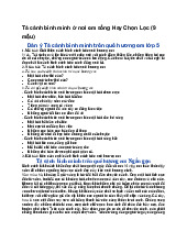 Tả cảnh bình minh ở nơi em sống Hay Chọn Lọc - Tiếng việt 5