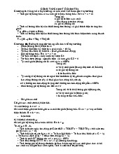 CÔNG THỨC KINH TẾ CHÍNH TRỊ: Các Chương II & III về Giá Trị và Tư Bản