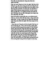 Bản Chất của Pháp Luật Nước Cộng Hòa Xã Hội Chủ Nghĩa Việt Nam