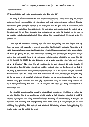 Câu hỏi ôn tập bài 4 - Giáo Dục Quốc Phòng-An Ninh | Đại học Công nghiệp Thực phẩm Thành phố HCM