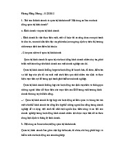 Quản trị Kinh Doanh & Nguyên Tắc Cơ Bản | Kinh tế đại cương | Trường Đại học Khoa học Tự nhiên, Đại học Quốc gia Hà Nội