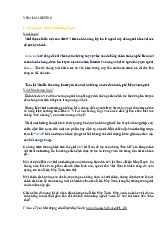 Chương 1: Khái Niệm và Chiến Lược Viral Marketing môn Luật kinh tế | Trường đại học Mở Hà Nội