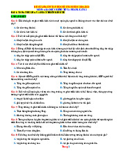 Đề Cương Ôn Tập Học Kỳ 1 Kinh Tế Và Pháp Luật 12 Cánh Diều 2025-2026