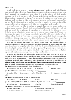 PASSAGE 5_Theme 2. Education (Giáo dục)