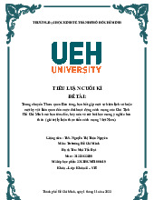 Bài tiểu luận cuối kì về chuyến tham quan bảo tàng | Môn tư tưởng Hồ Chí Minh