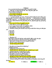 Chương 1-2-3 TN - Trắc nghiệm Tư tưởng HCM Giữa kỳ (Cập nhật 2023)
