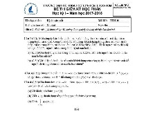Đề thi giữa HKI học phần Lý thuyết độ đo - Xác suất năm 2024 - 2025 | Trường Đại học Khoa học tự nhiên, Đại học Quốc gia Thành phố Hồ Chí Minh