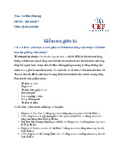 Đề cương môn Quản trị học - trường đại học kinh tế- tài chính thành phố Hồ chí minh.
