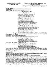 Đề thi thử TN THPT 2025 môn Văn Sở GD Hưng Yên giải chi tiết