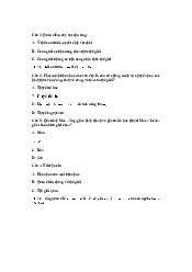 Đề ôn tập - Triết học Mác Lenin| Đại học Kinh Tế Quốc Dân