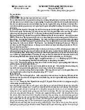 Đề thi thử tốt nghiệp năm 2025 môn văn THPT Chuyên Võ Nguyên Giáp giải chi tiết