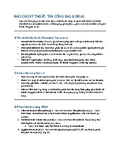 BÁO CÁO KỸ THUẬT: TẤN CÔNG DoS & DDoS - Rủi Ro và Biện Pháp Phòng Thủ. Môn Ứng dụng Web | Đại học Trường Đại học Phenika.