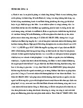 Chương trình Pháp Lý: Phân Tích Tình Huống Trách Nhiệm Bồi Thường môn Pháp luật đại cương | Trường đại học Mở Hà Nội