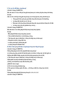 Giải Khoa học tự nhiên lớp 6 Bài 51: Tiết kiệm năng lượng | Kết nối tri thức