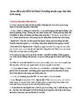 Đề cương môn Tư tưởng Hồ chí minh - trường đại học kinh tế- tài chính thành phố Hồ chí minh.