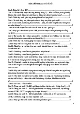 Đề cương ôn tập môn Kinh tế vĩ mô | Trường Đại  học Kinh tế Quốc dân