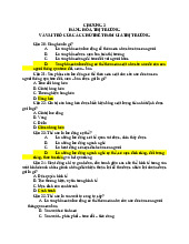 Ôn tập kiến thức Thị Trường và Giá Trị Thặng Dư | Môn Kinh tế chính trị Mác-Lênin - Đại học Gia Định