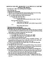 CHƯƠNG II: HÀNG HÓA, THỊ TRƯỜNG VÀ VAI TRÒ CỦA CÁC CHỦ THỂ THAM GIA THỊ TRƯỜNG