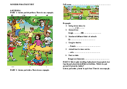 Movers Practice test - English Practice | Trường Đại học Vinh