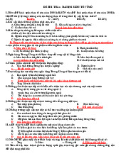 Đề thi trắc nghiệm môn kinh tế vi mô trường đại học kinh tế Quốc dân