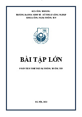 PHÂN TÍCH THIẾT KẾ HỆ THỒNG THÔNG TIN | Đại học Kinh tế Kỹ thuật Công nghiệp