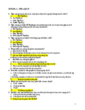 Trắc nghiệm Chương 1, 2 - Bài Tập Kiến Trúc Máy Tính | Đại học Nguyễn Tất Thành