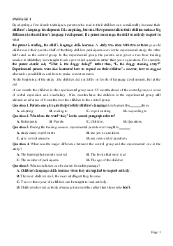 PASSAGE 1_Theme 2. Education (Giáo dục)