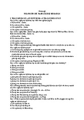 Ôn tập trắc nghiệm chương 1 - 6 môn Chủ nghĩa xã hội khoa học | Học viện Ngân hàng