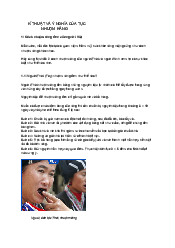 Kĩ thuật và ý nghĩa của tục nhuộm răng - Cơ sở văn hóa Việt Nam | Trường Đại học Văn hóa Hà Nội