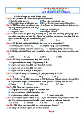 Bộ Đề Kiểm Tra Giữa Kỳ 1 KHTN 8 Năm Học 2025-2026 Có Đáp Án Ma Trận Đặc Tả
