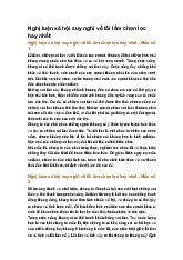 Nghị luận xã hội suy nghĩ về lỗi lầm chọn lọc hay nhất