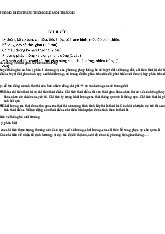 Tổng hợp kiến thức thống kê môi trường môn Thống kê trong kinh tế và kinh doanh | Trường Đại học Kinh Tế Quốc Dân