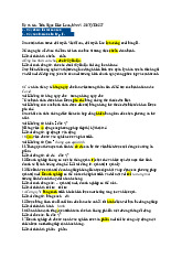 Bài Tập Chương 3: Sửa Lỗi Ngữ Pháp và Chính Tả Chi Tiết | Đại học Văn Lang