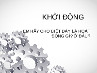 Giáo án điện tử Mĩ Thuật 6 Bài 5 Kết nối tri thức: Tạo hình hoạt động trong nhà trường
