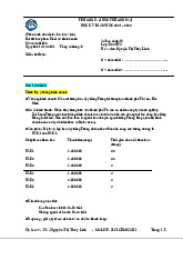 Đề thi Khởi sự Kinh doanh Mã đề 05 | Trường Đại học Thương Mại