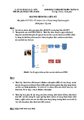 Đề thi số 3 Kỹ thuật xử lý và Truyền thông đa phương tiện giữa kỳ 1 năm học 2022-2023 | Trường Đại học Công nghệ, Đại học Quốc gia Hà Nội
