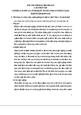 Ôn Tập Chương 2: Đánh Giá Phù Hợp Khởi Sự Kinh Doanh | Trường Đại học Thương Mại
