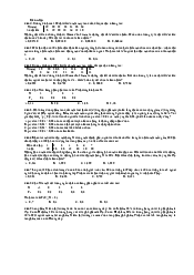 Đề ôn tập môn Xác suất thống kê | Trường Đại học Mở Thành phố Hồ Chí Minh