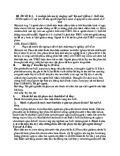 Đề ôn tập Pháp luật đại cương- Trường đại học Văn Lang