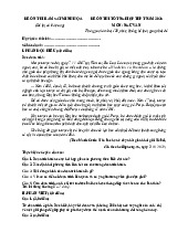 Đề thi thử tốt nghiệp THPT 2025 môn Ngữ văn bám sát đề minh họa - Đề 15